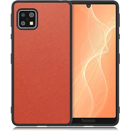 Amazon Sharp公式認定 Loof Casual Shell Aquos Sense4 Sense 4 Basic Lite Sh 41a A003sh Shg03 Sh 53a Sense5g やさしいスマホ2 背面 ケース カバー ハードケース アクオス カバー ストラップホール オレンジ 家電 カメラ オンライン通販
