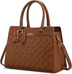 RAINSMORE Purses for Women Top-Handle Leather Handbag Waterproof Small Purses for Women Crossbody Anti Theft Tote Purse