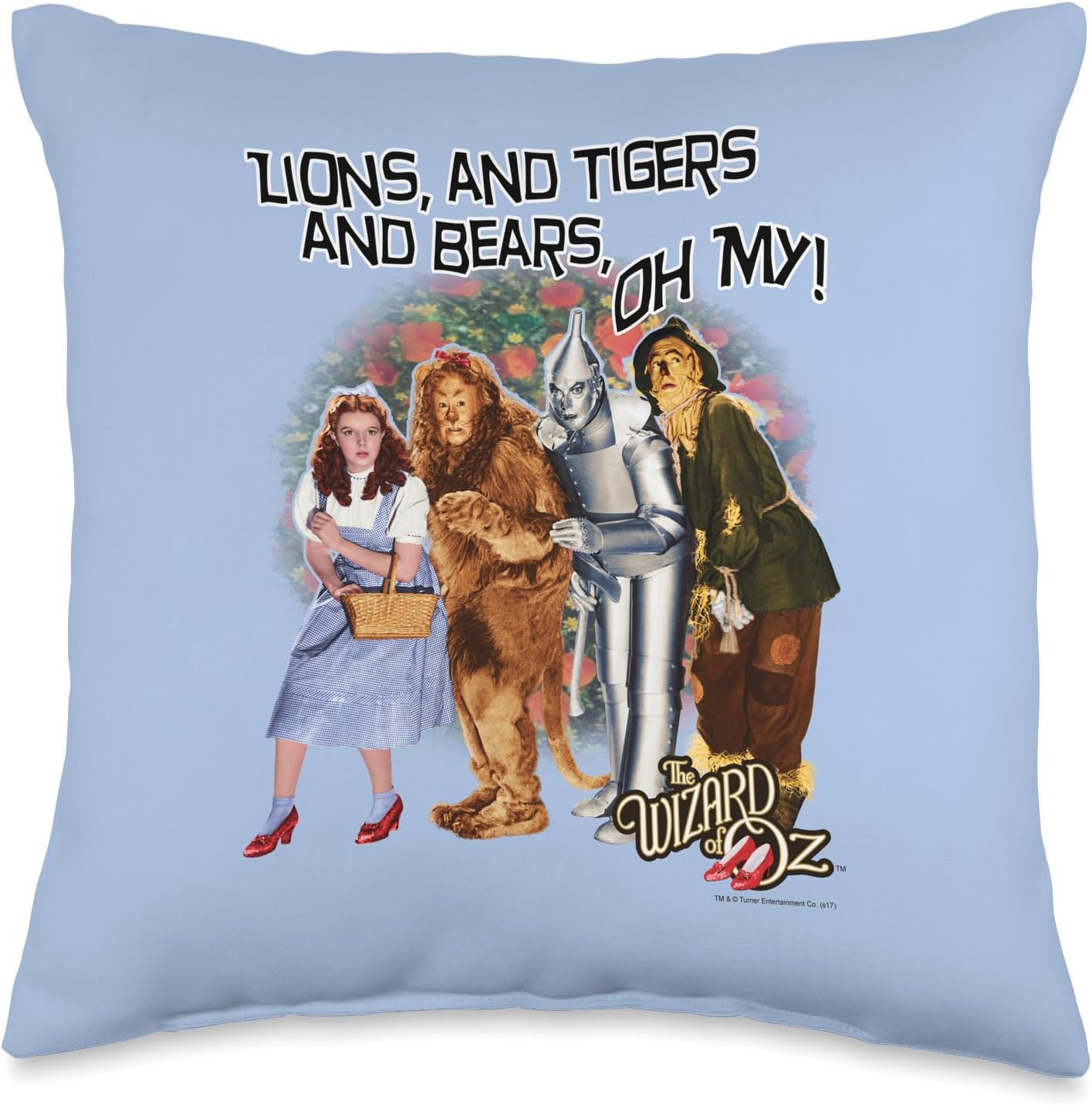 The Wizard of Oz Oh My Throw Pillow
