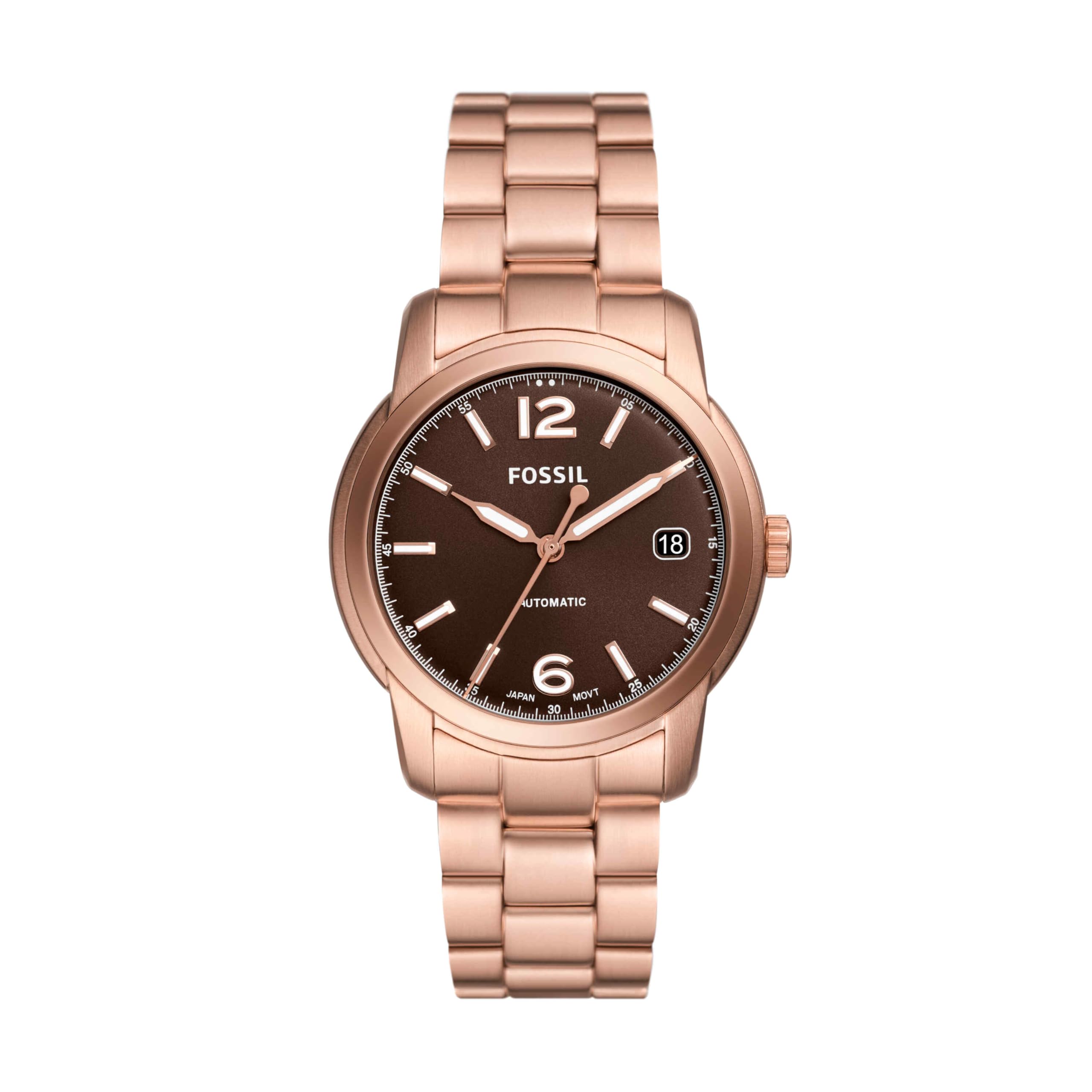 Fossil Stainless Steel Analog Brown Dial Womens Watch-Me3258, Band Color-Rose Gold (B0CKFC6SWD) Amazon Price History, Amazon Price Tracker