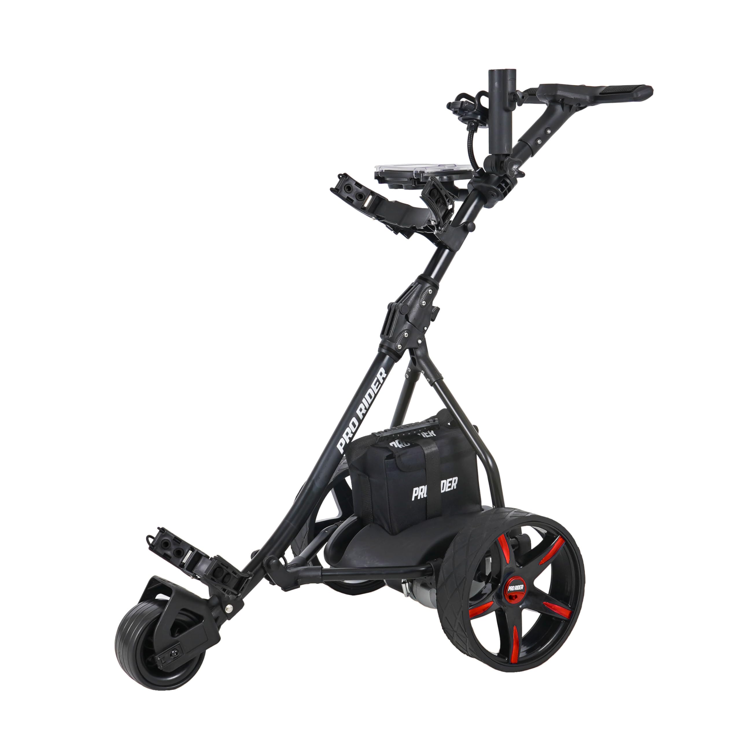 Electric Golf Trolley (Black & Red)