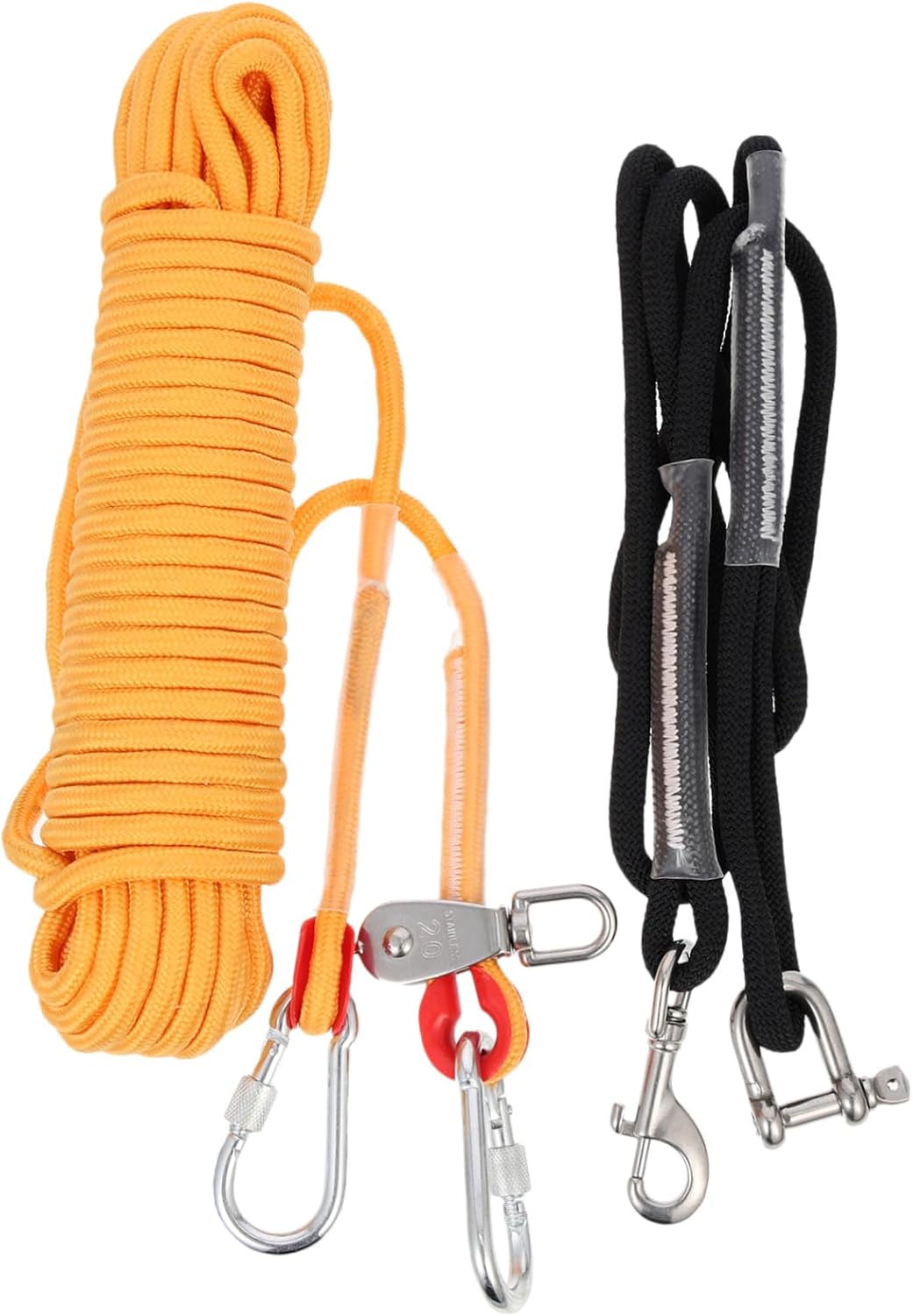 Camping Dog Chain Dog Cable Pet Tie Out Cable Strong Resistant Comfortable Harness Rope