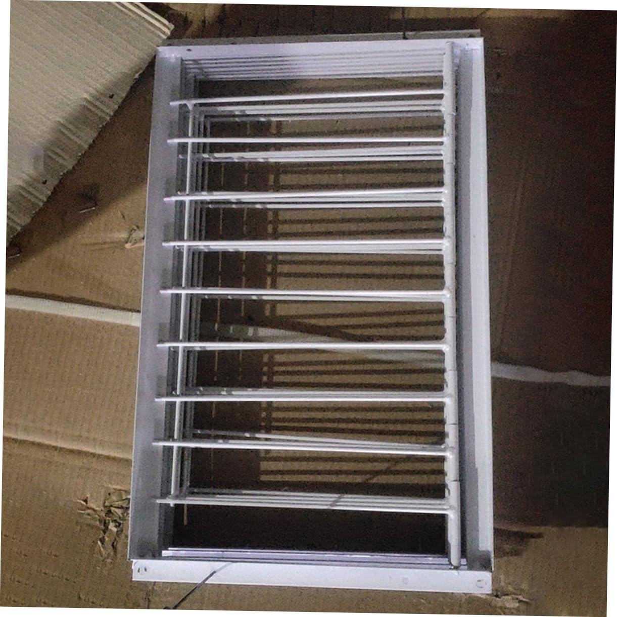 Milisten Puertas para Jaula de Pájaros en Hierro Blanco, 2 Piezas Diseño Seguro y Uso Conveniente para Criaderos y Casas de Aves
