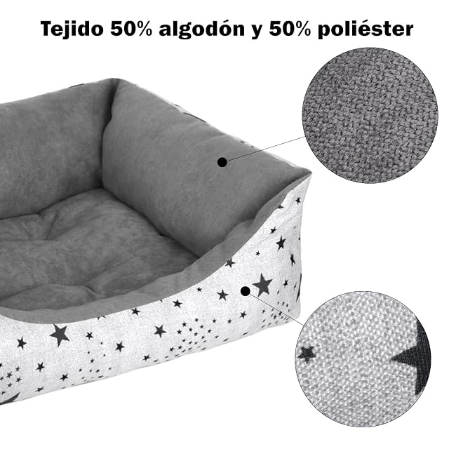Foto 5 de 7 de MERCURY TEXTIL- Sofá, Cesta,Cama Comoda para Perros,Gatos y Mascotas