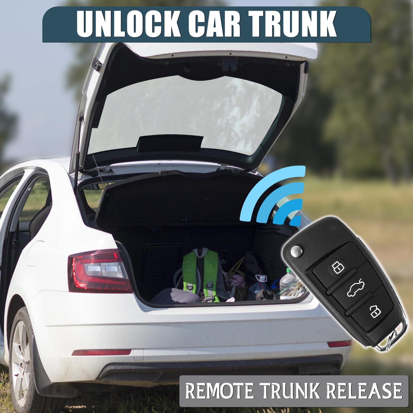 XUKEY Auto Zentralverriegelung Universal Keyless Go Nachrüsten Schlüsselloses Zugangssystem Auto Türschloss Keyless Entry System mit 2 Fernbedienung Kit