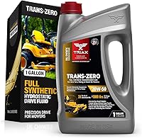 Vista 1 de TRIAX Trans Zero 20W-50 Aceite de transmisión hidrostático totalmente sintético para cortacésped de giro cero (1 galón)