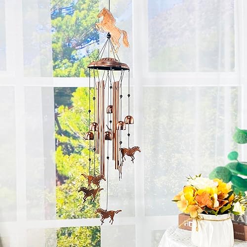 Vista 42 de Bigfoot - Campanillas de viento para exteriores, pies grandes, regalos para hombres/mujeres/papá/abuelo, regalo de cumpleaños, regalo conmemorativo