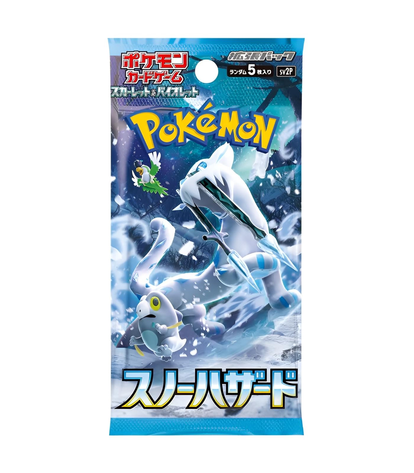 Pokemon TCG: Snow Hazard Japanese Booster Pack | Paldea Evolved