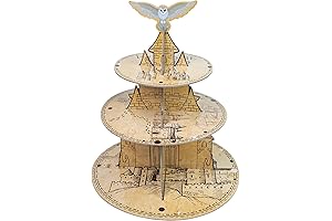 3-Tier Magical Wizard Cupcake Stand