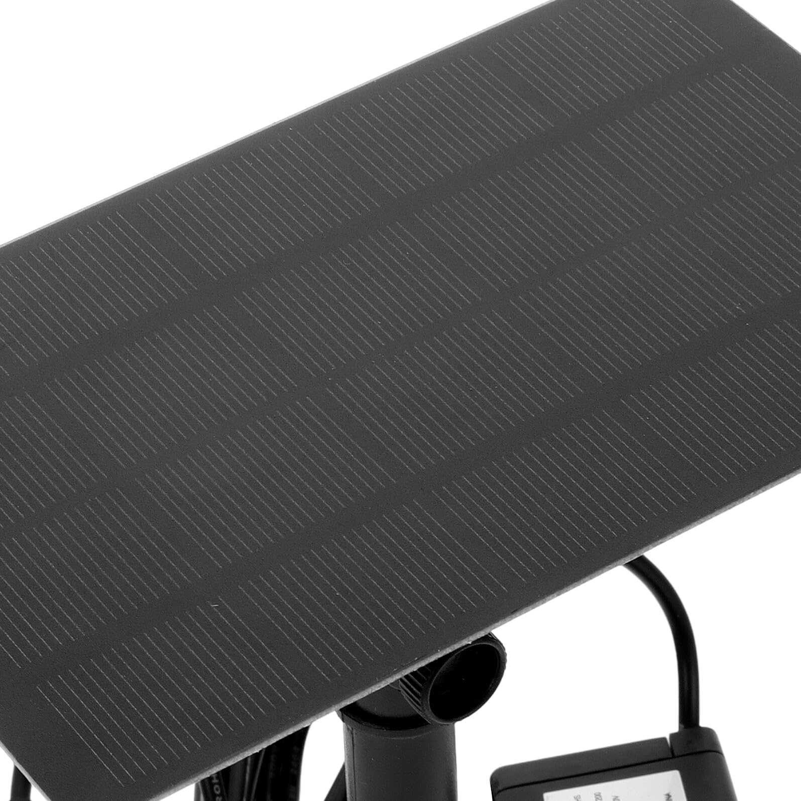 Fuente Solar para Estanque 2,5 W de Resina Negra para Jardín