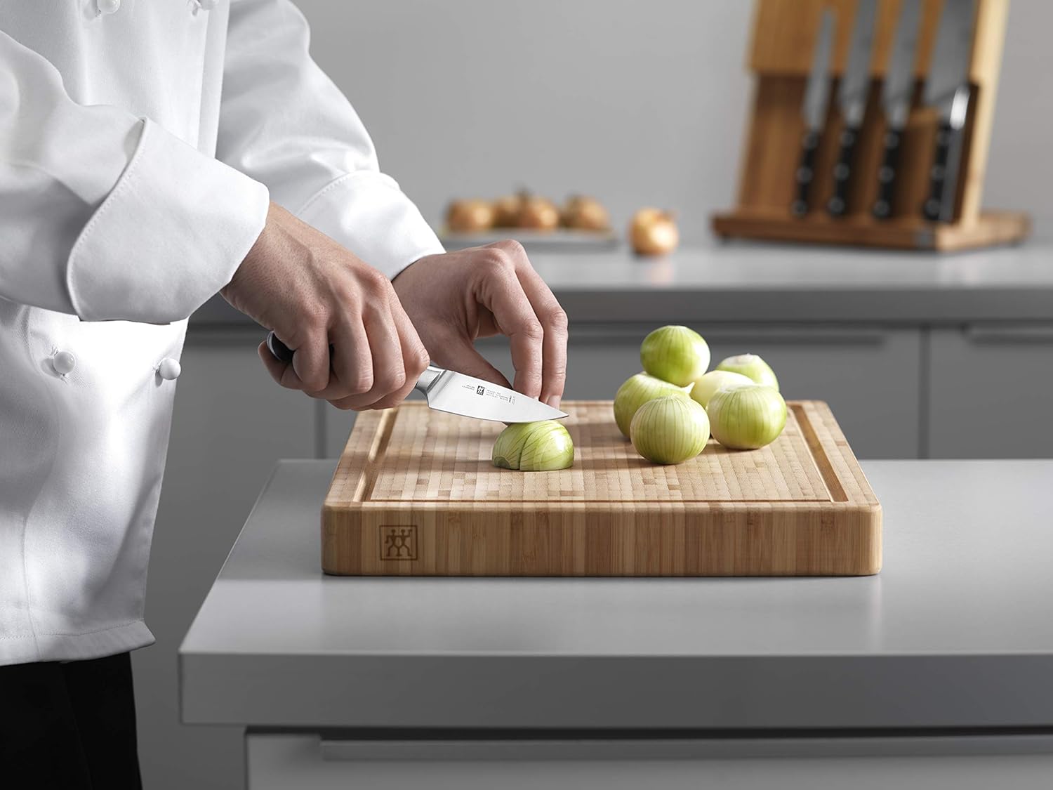 Zwilling Chef's knife Pro Compact 14cm in silver/black, Steel, 14 x 5 x 5 cm