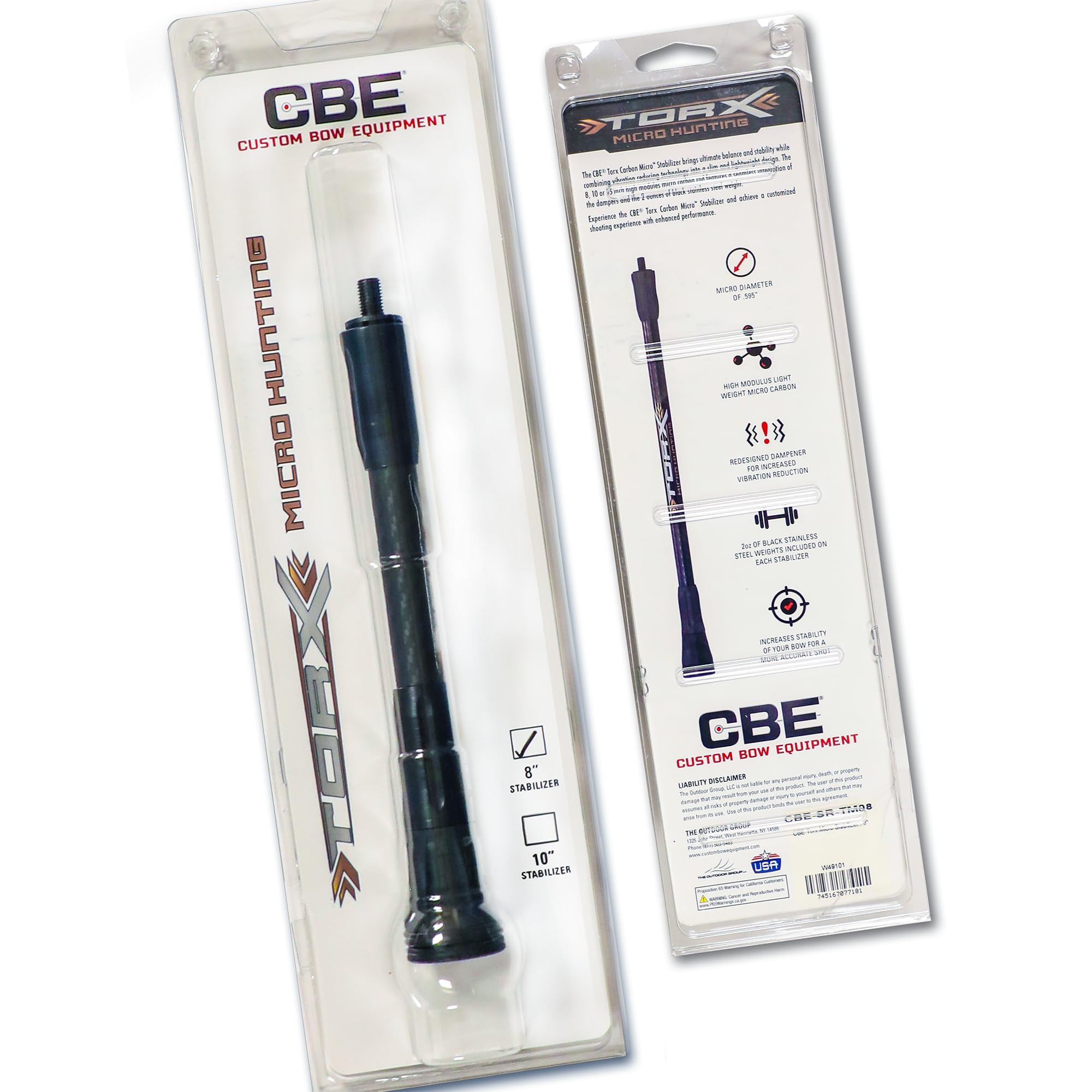 Bowjax Slip Jax Bow String Silencer Rubber Blue Pack of 4