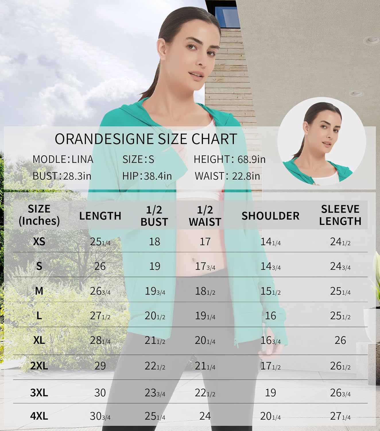 LETAOTAO Womens' Lightweight Zip Up Hoodies Stretch Thin Summer Jackets For Women - Image 5