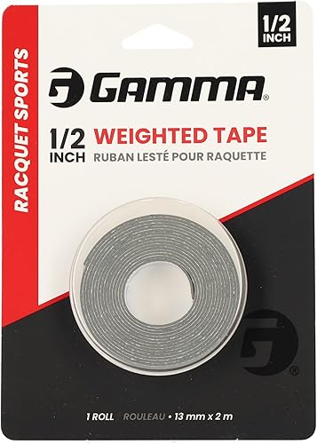 Miniatura 3 de Gamma Weighted Tape – Adjustable Paddle & Racquet Weight for Enhanced Control, Power & Speed – Customizable Tape for Pickleball, Tennis, Padel Parent