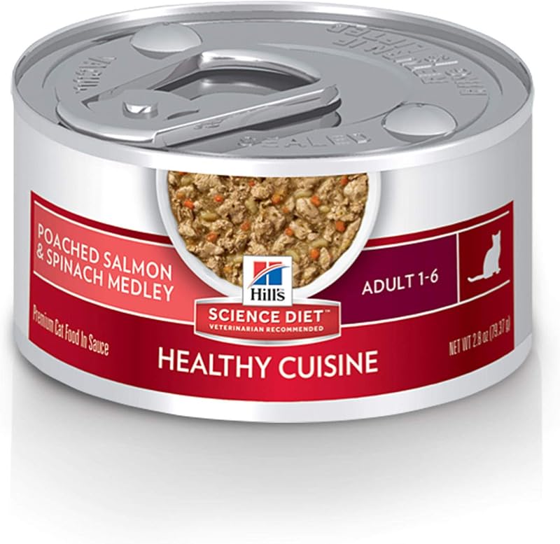 Hill's Science Diet Adult 1-6 Healthy Cuisine Ração Úmida para Gatos Adultos 1,9 kg