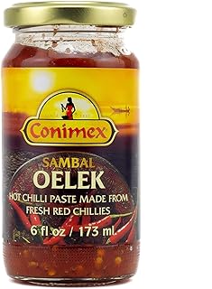 Conimex Sambal Oelek (Hot Chilli Paste) (6 oz)