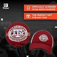 Vista 6 de The Game NCAA Snapback - Parche de malla - Comodidad clásica - Tamaño ajustable - Deja que todos sepan a qué equipo apoyas