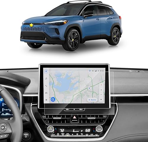Miniatura 8 de Lámina protectora de pantalla para Toyota Corolla Sports Sedan Hatchback 2019, 2020, 2020, 2021, 2022, pantalla de navegación de 8 pulgadas, vidrio