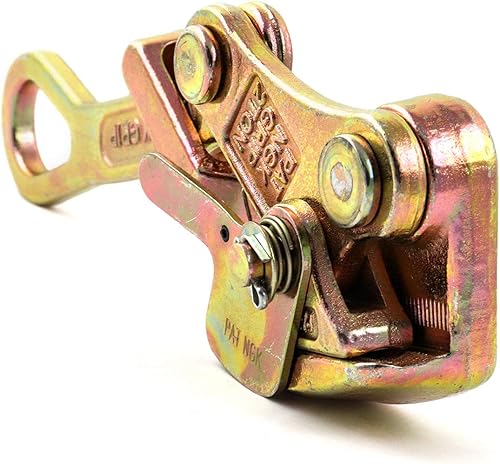 Miniatura 4 de QWORK Tirador de mandíbula de la cuerda de acero del apretón del alambre del agarre del cable de 2 T para la cuerda de alambre, tirando de 4408