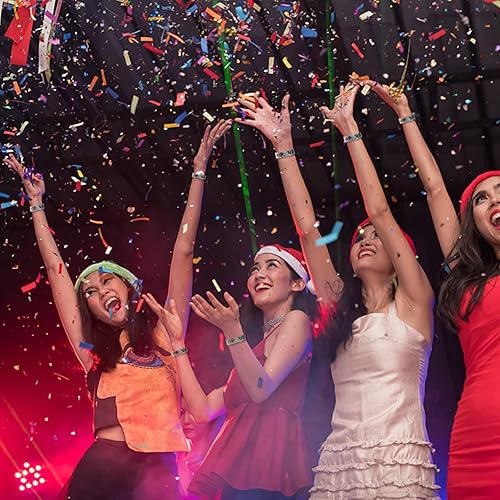 Miniatura 4 de Ouchan Pulseras holográficas de plástico VIP plateadas, paquete de 100 pulseras de vinilo para eventos y fiestas