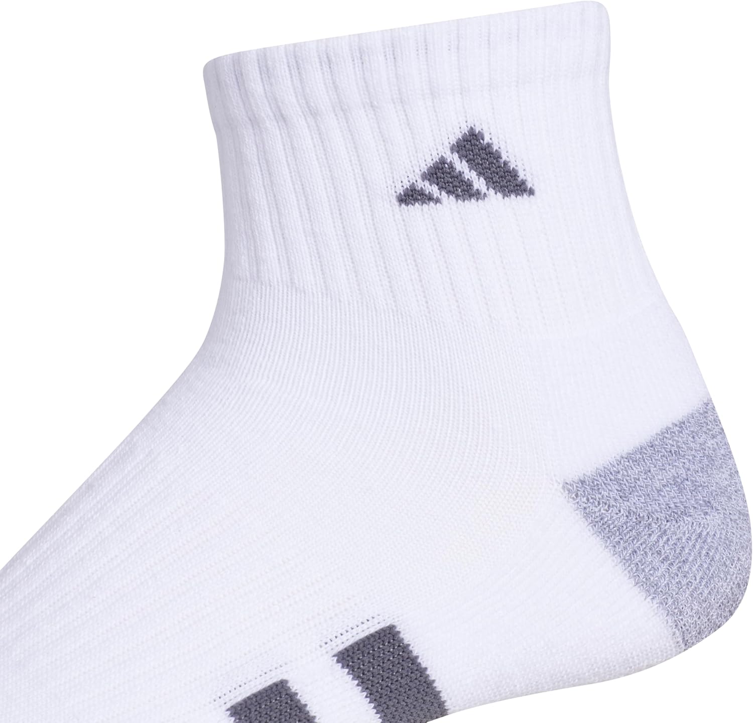 adidas mens Cushioned Quarter Ankle Socks (3-pair Pack) - Image 5