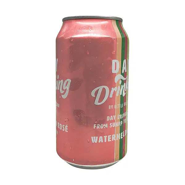 Day Drinking Watermelon Rose Spritzer 375ml Can, 375 ML 7