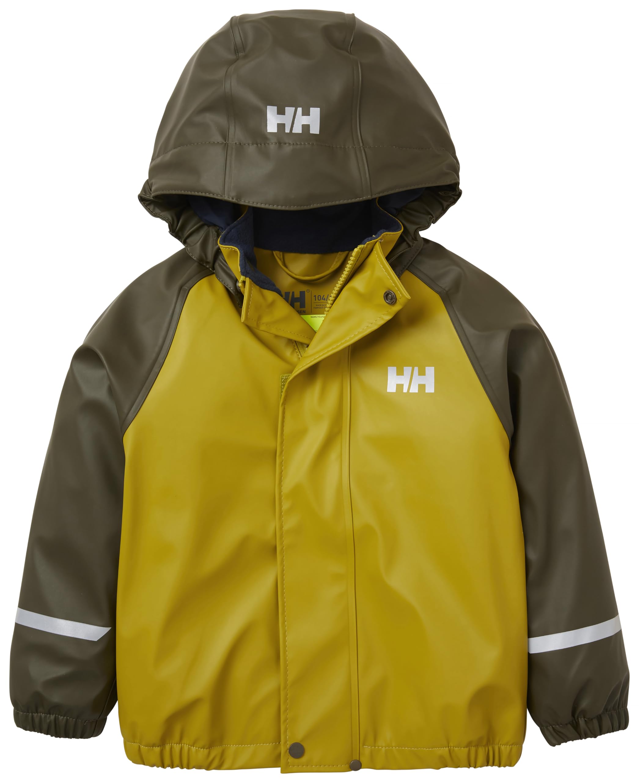 Helly Hansen Unisex Niños Conjunto Impermeable Bergen PU Forro Polar