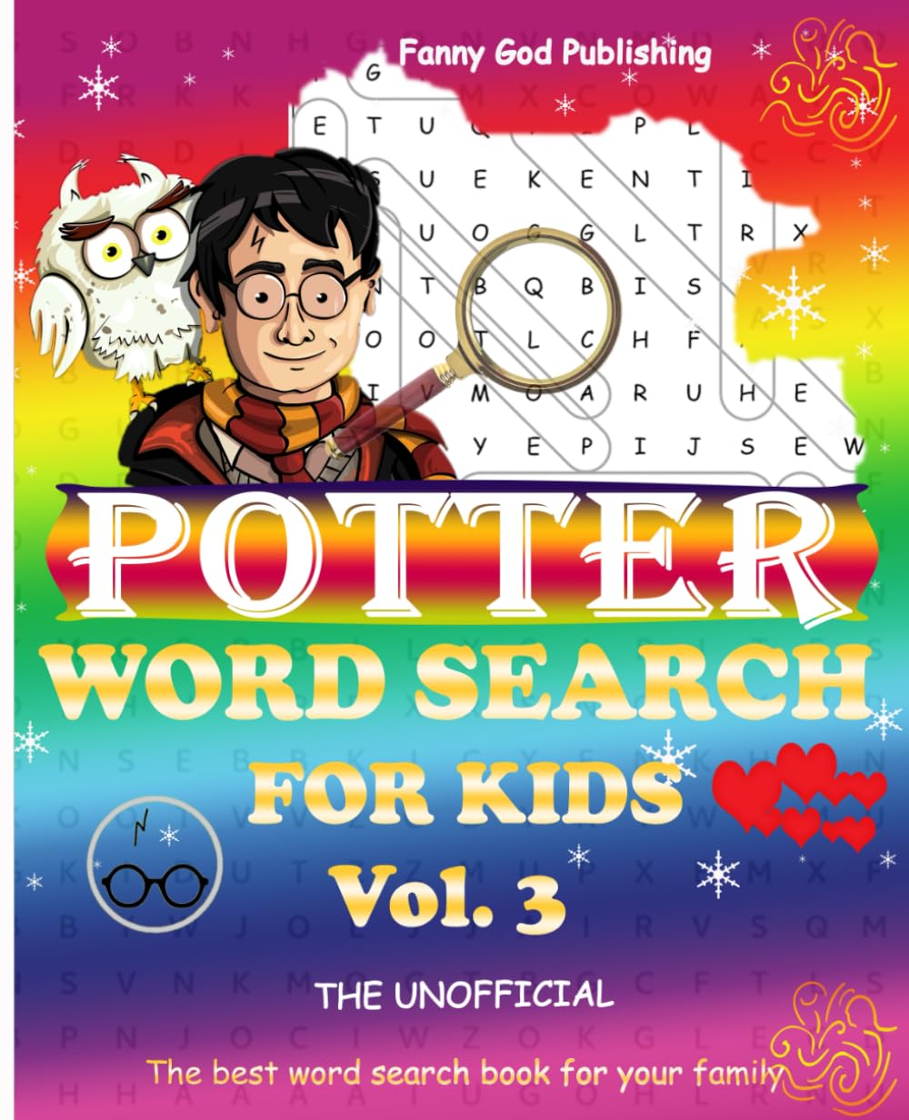 THE UNOFFICIAL POTTER WORD SEARCH PUZZLE FOR KIDS VOL 3: Large Print 800 Word Searches Magical Mysteries of Wizards, Spells, Myths & much more: Fun ... (THE UNOFFICIAL POTTER WORD SEARCH FOR KIDS)