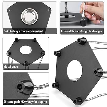 Soldering Mat Helping Hands Soldering, NEWACALOX Third Hand Soldering Tool Fer A Souder