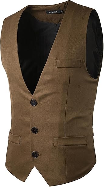 deep neck waistcoat