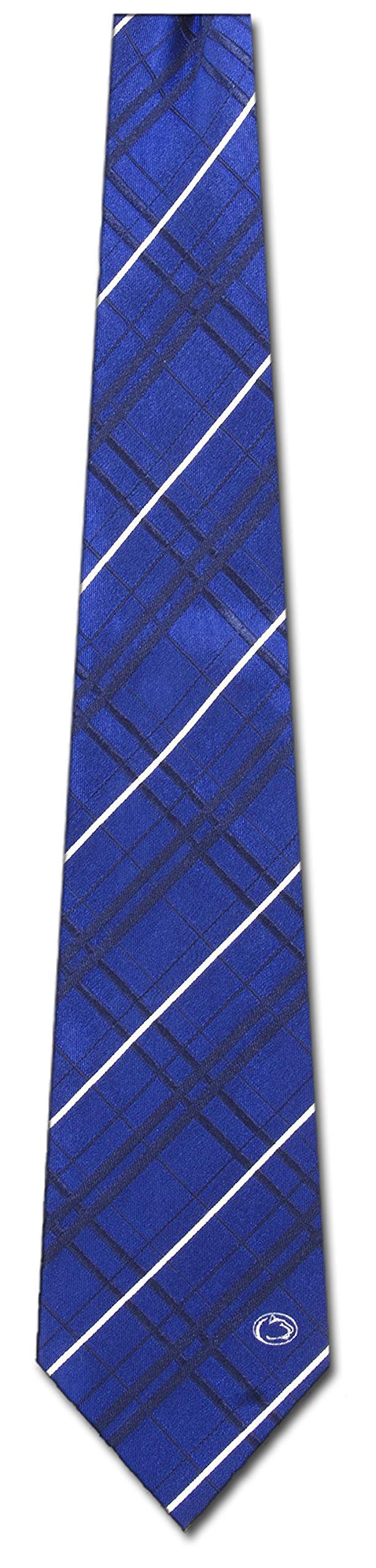 Eagles Wings Penn State Oxford Stripe Woven Silk Necktie
