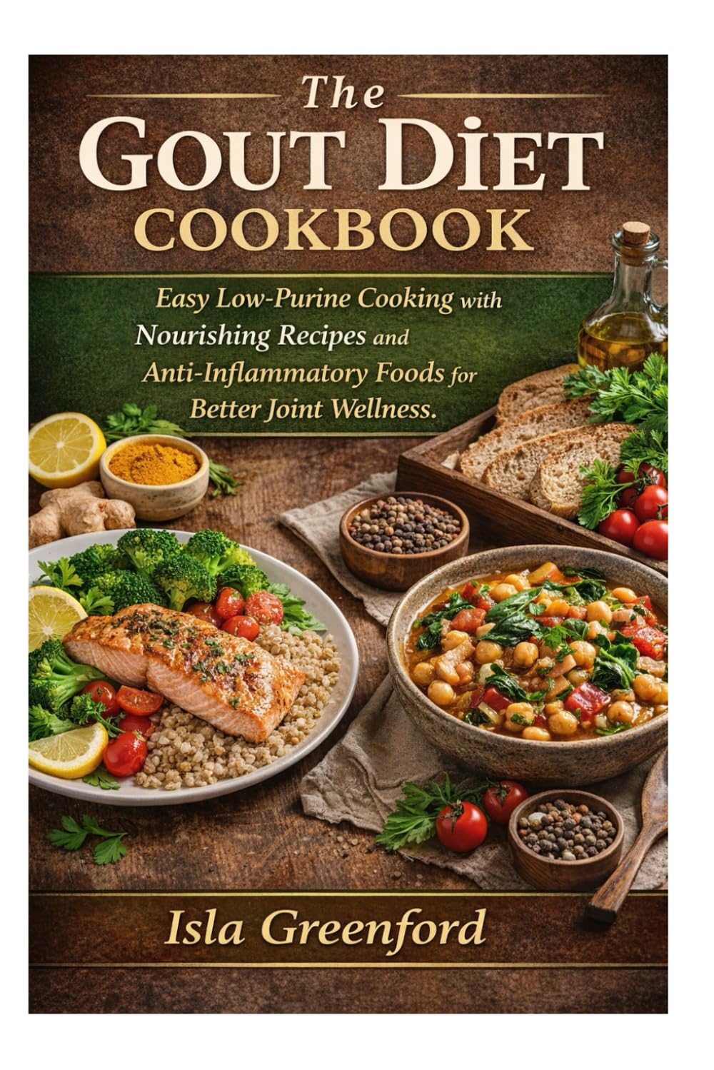 GOUT DIET COOKBOOK: Easy Low-Purine Cooking with Nourishing Recipes and Anti-Inflammatory Foods for Better Joint Wellness