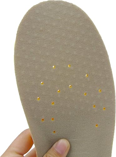 Miniatura 4 de Happystep Plantillas ortopédicas de espuma viscoelástica de poliuretano para fascitis plantar, plantillas cómodas, soporte de arco acolchado,