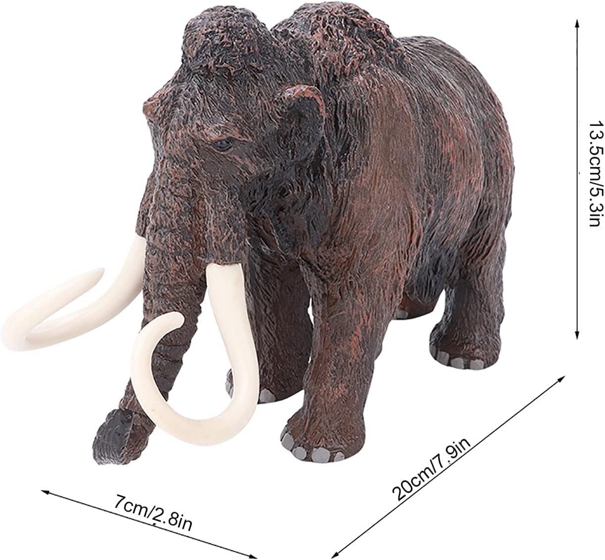 Children Animal Model, Plastic Kids Statue Cute RealisticToy Simulated Figurine Toys Model for Animal Collection (Ancient Mammoth) Mammoth Toy Mammoth Toy Woolly Mammoth Toy Mammoth Figurine Toy