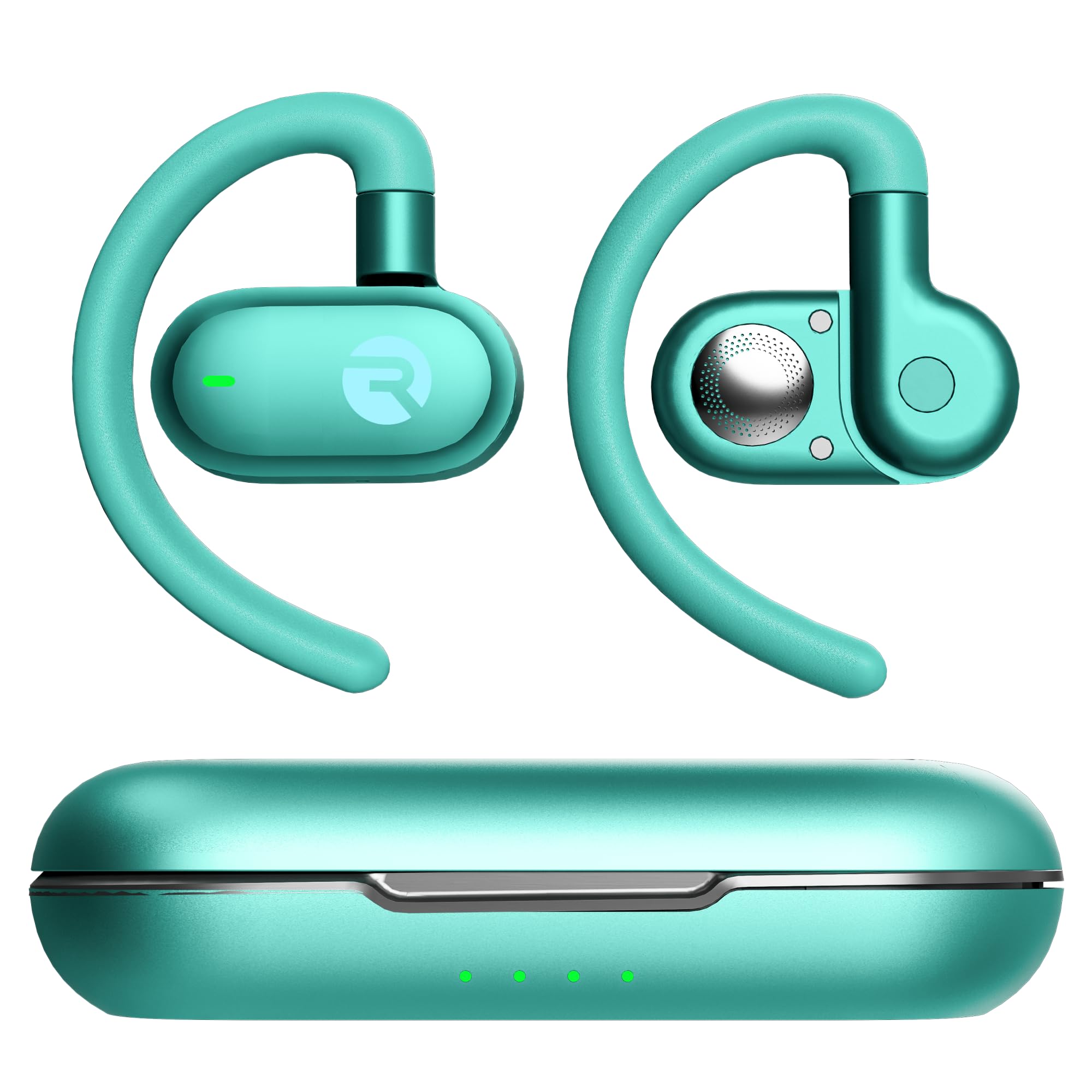 Raycon Fitness Open Ear Earbuds – Open Ear Headphones, Earbuds Wireless Bluetooth, Running Headphones, Sweat & Water-Resistant Earphones, 40 Hours