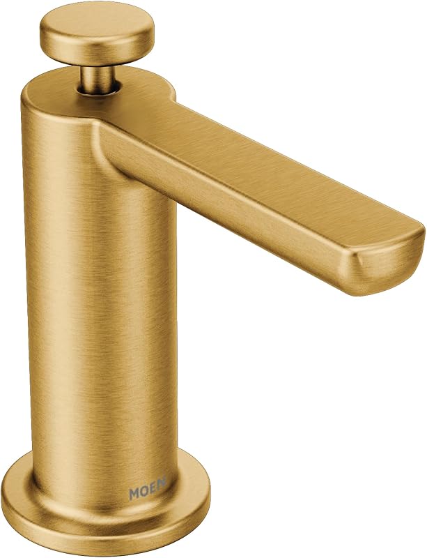 S3947BG Align Soap Dispenser, Gold | Refill Above Sink