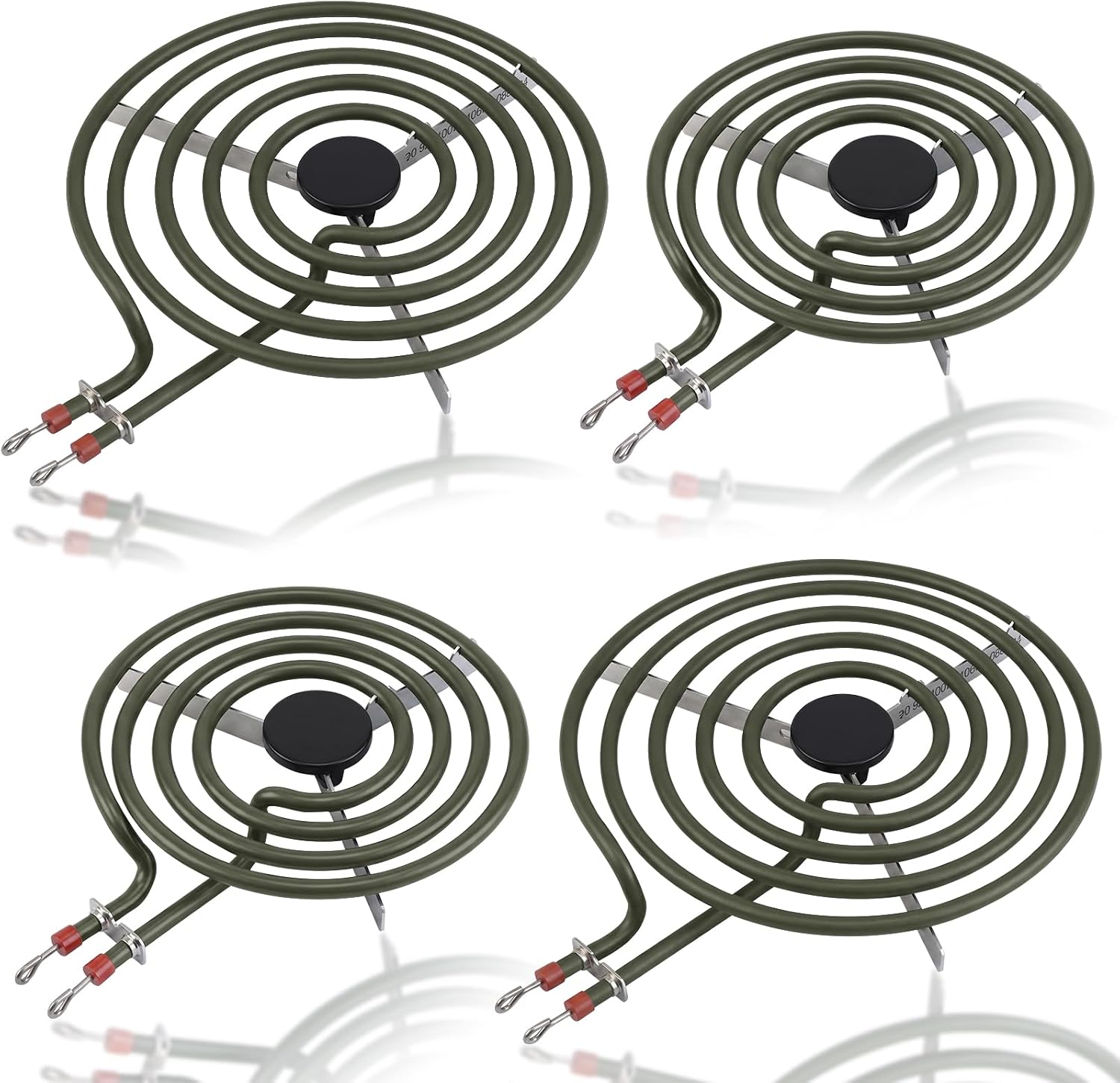 MP22YA Electric Range Burner Element Unit Set For Whirlpool Stove Burners