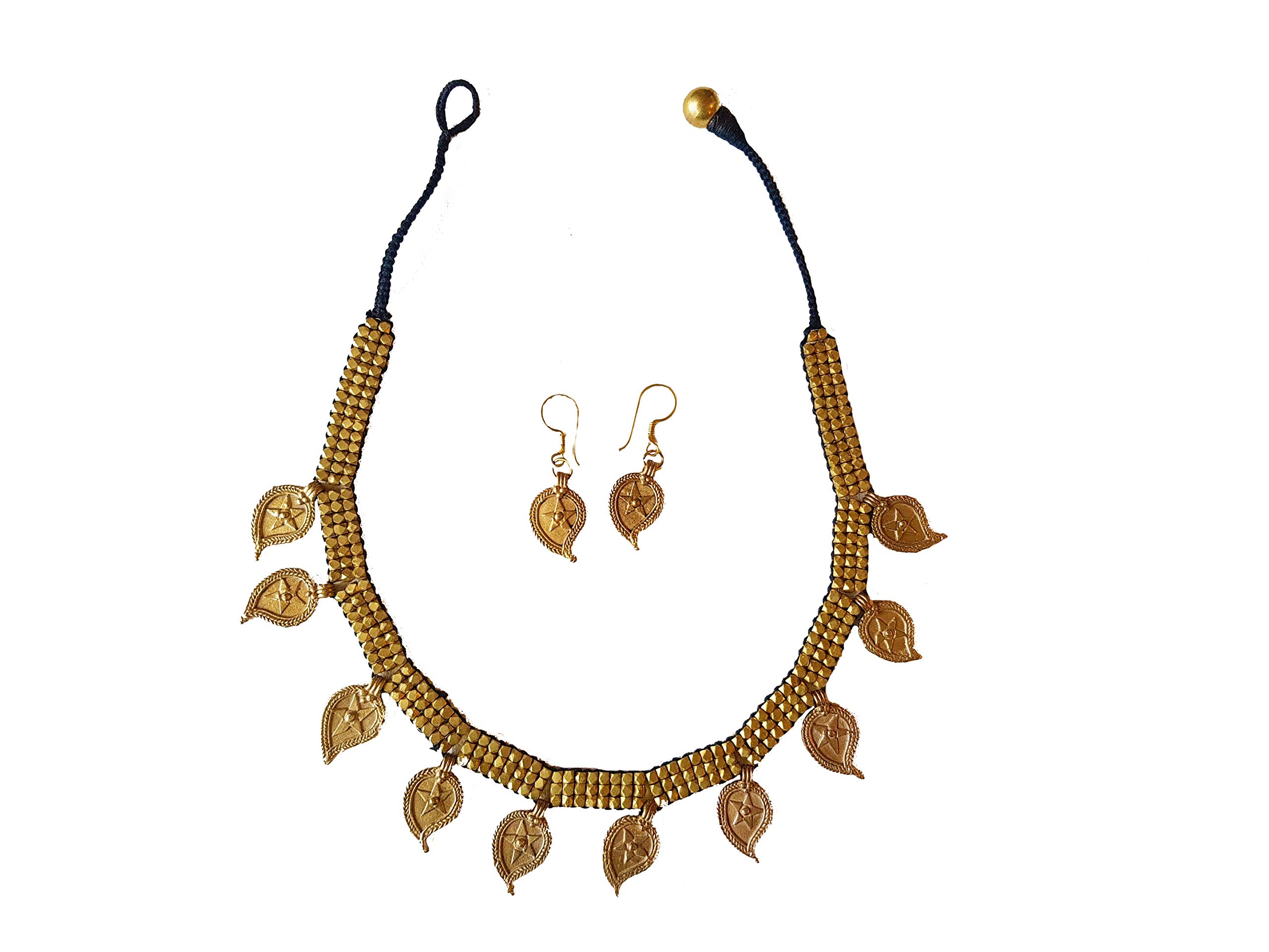 Arteastic Dokra Jewellery Necklace Earring Set for Women DJ-00-976 (B08GC2CNPC) Amazon Price History, Amazon Price Tracker