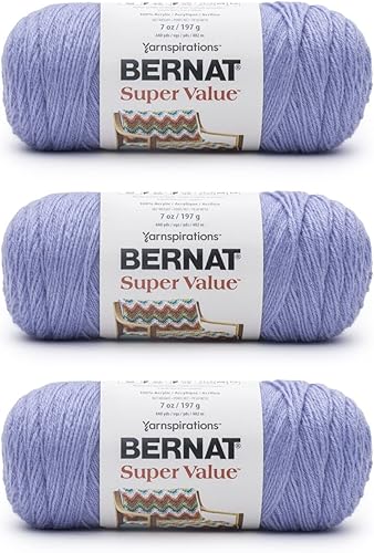 Miniatura 6 de Bernat Hilo de gran valor, paquete de 3, azul marino, 3 unidades