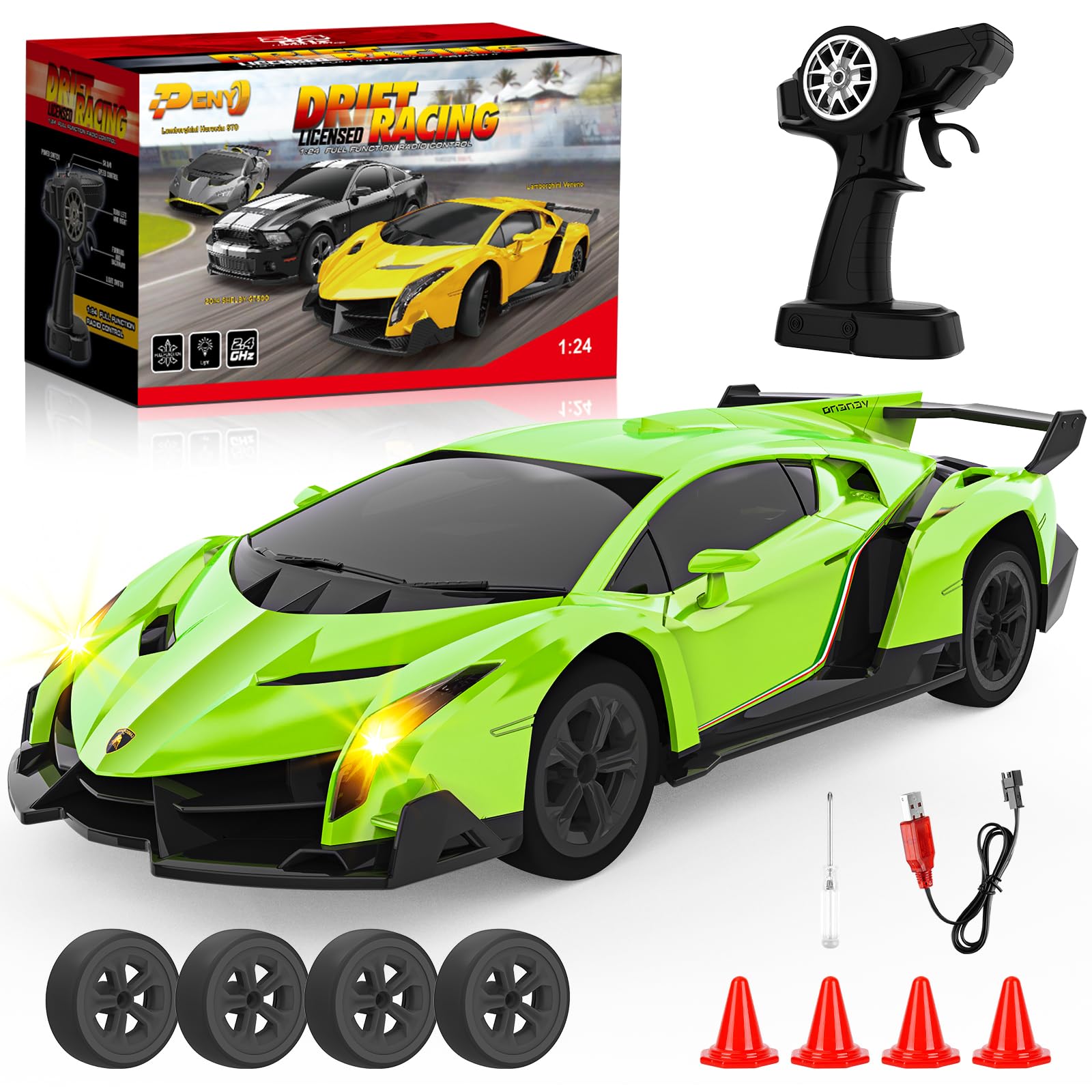 Amazon.com: Innofans Lamborghini Remote Control Car, Officially