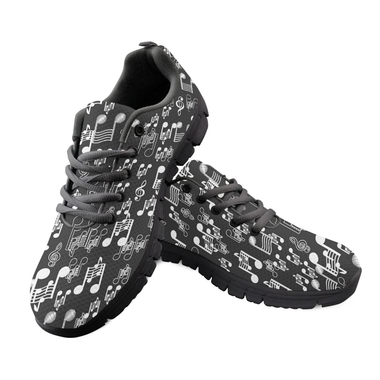 Scarpe da passeggio da donna in stile tribale, con teschi, stile bohémien, comode, per escursionismo, jogging