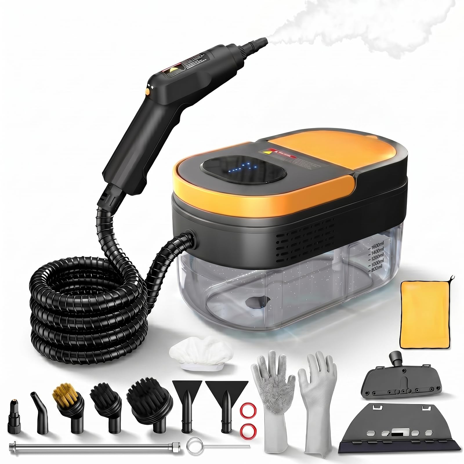 Topika Steam Cleaner Handheld,Portable Steamer for Cleaning with