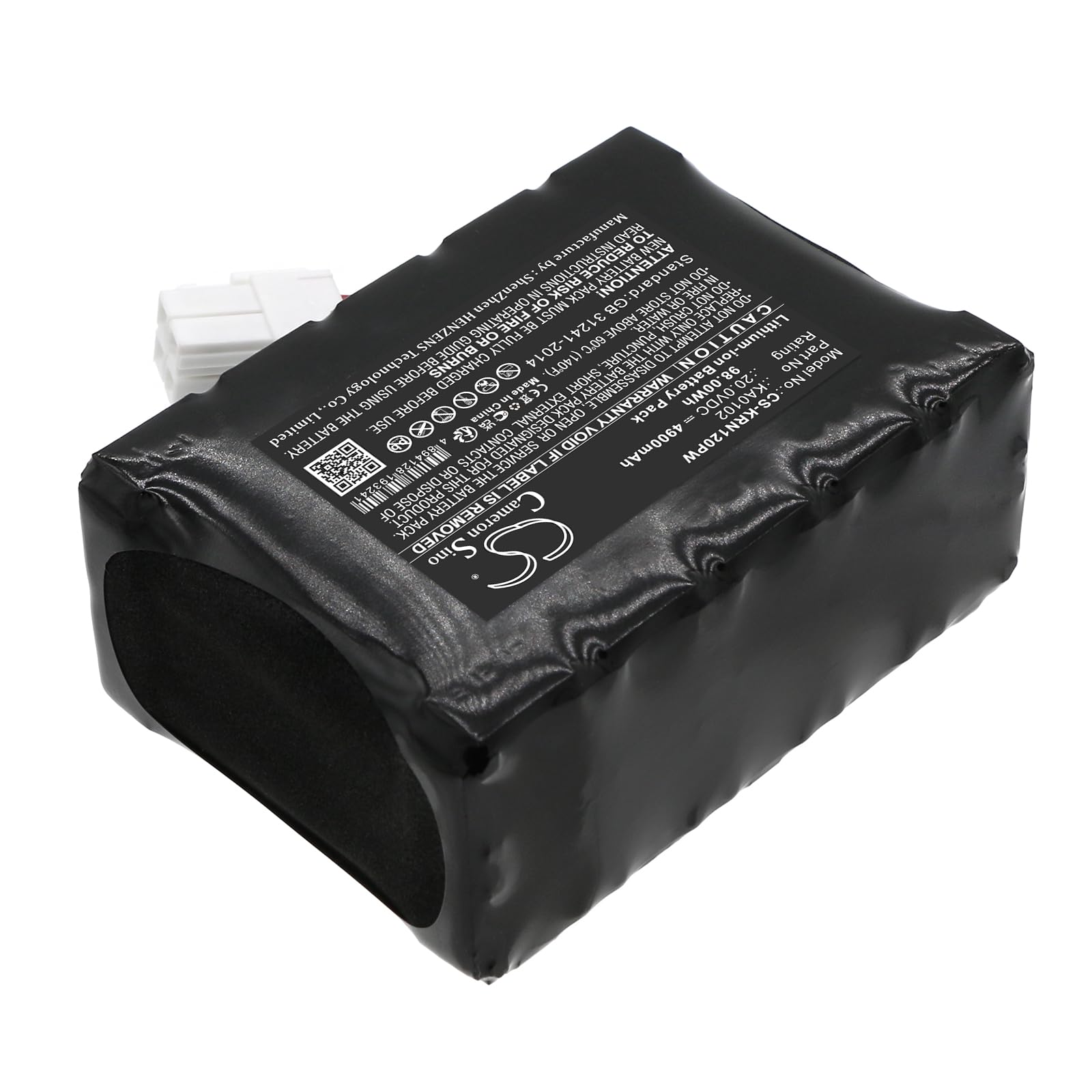 TECHTEK Batteria 4900mAh compatibile con [Kress] KR110, KR111, KR112, KR113, KR120E, KR121, KR121E, KR122, KR122E, KR123E, KR160E, KR160E.A, KR161E, KR171E, KR172, KR172E, KR173, Mission RTKn 100 FBA