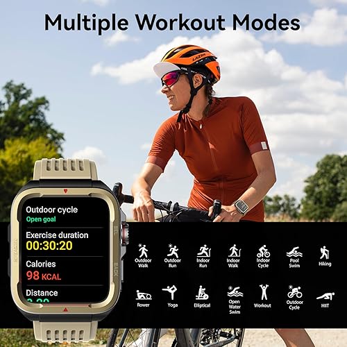 Miniatura 3 de Reloj inteligente para hombres y mujeres (respuestahacer llamadas), nuevo reloj inteligente HD de 1.8 pulgadas, reloj de fitness con más de 120
