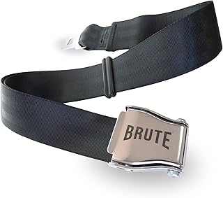 BRUTE Cinto de avião ginásio cinto de segurança ginásio âncora extensor ajustável SeatBelt Gym fixação máquina quadriceps treino