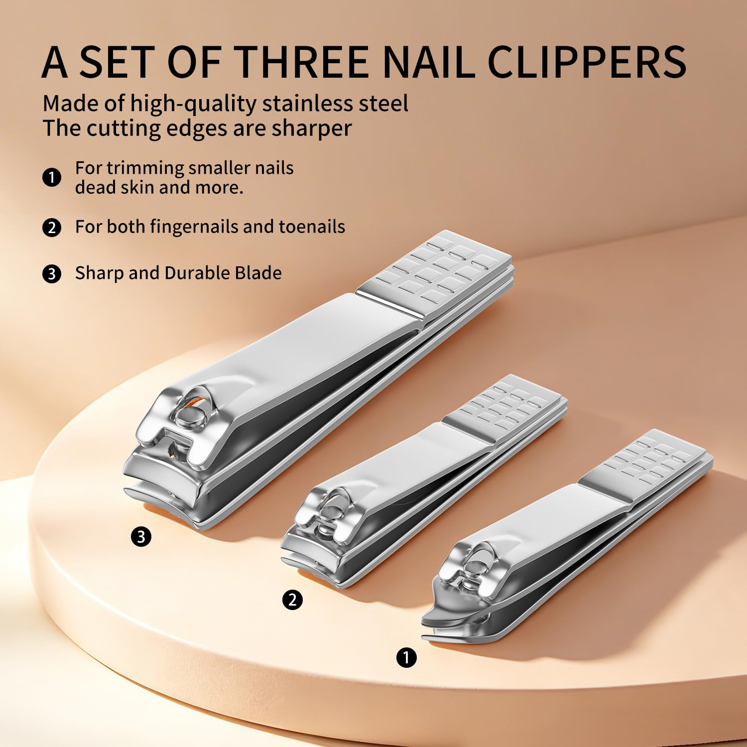 Amazon.com : ZIZZON Manicure, Pedicure Kit, Nail Clippers Set of