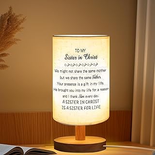 Sister in Christ Gifts for Women Christian Sister Table Lamp Christian G...