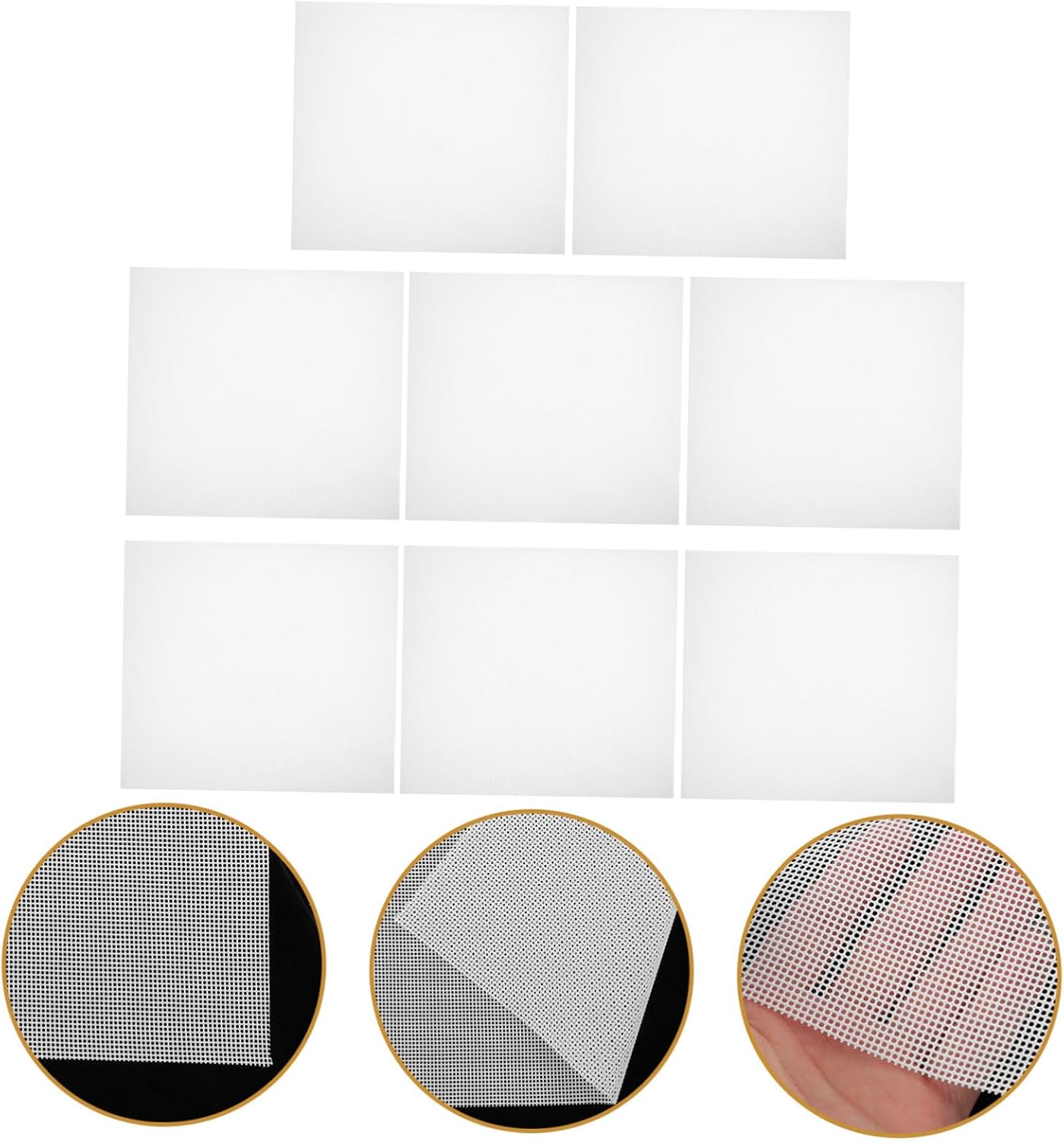 8pcs round Silicone Dehydrator Sheets for Dryer Trays