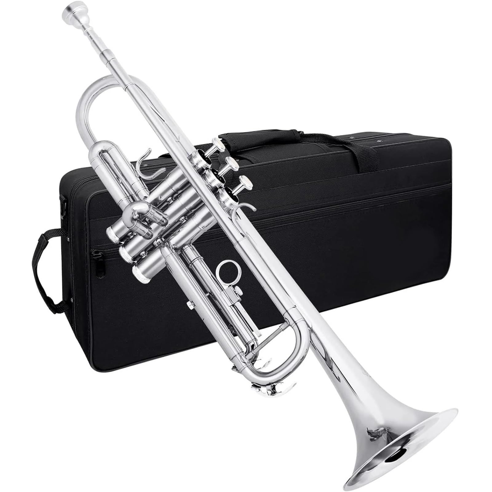 Trompeta Principiante Conjunto Estándar De Trompeta En Sib Instrumento De Viento Metal Para Principiantes Con Caja