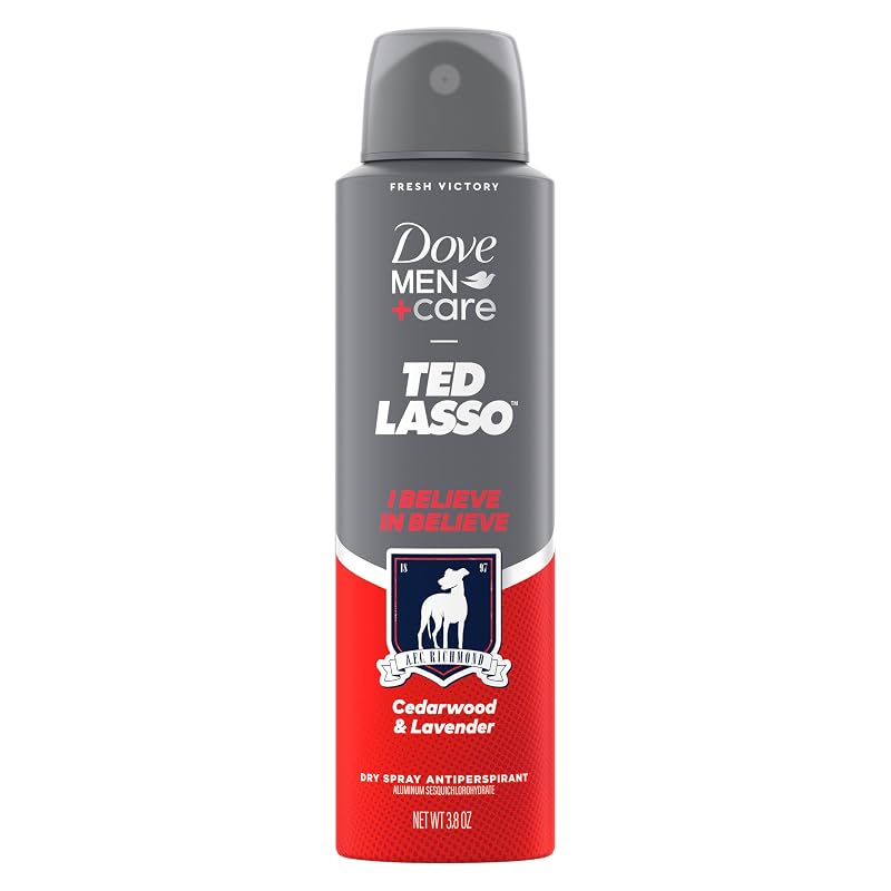 DOVE MEN + CARE Fresh Victory Desodorante Antitranspirante em Spray Seco, 108 g